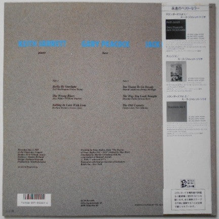 Keith Jarrett Trio - Standards Live (LP, Album)