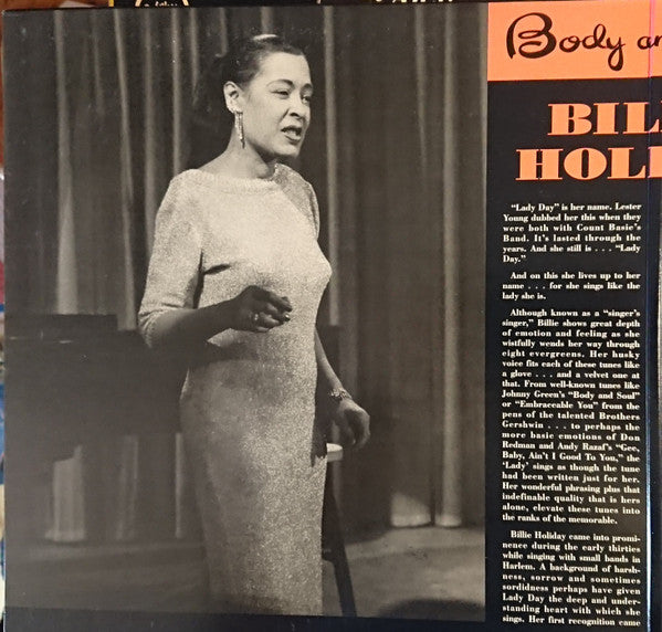 Billie Holiday - Body And Soul (LP, Mono, Ltd, Num, RE, RM)