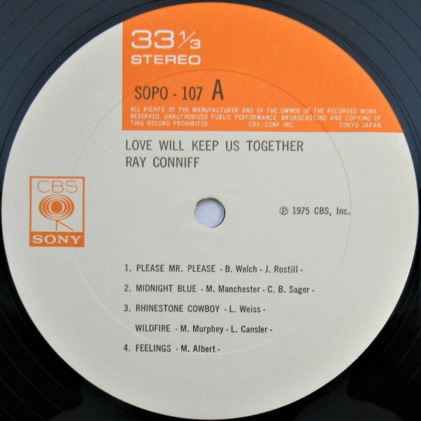 Ray Conniff - Love Will Keep Us Together (LP)