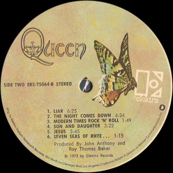 Queen - Queen (LP, Album, RE)