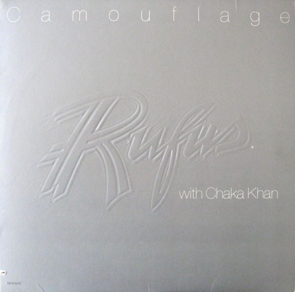 Rufus With Chaka Khan* - Camouflage (LP, Album, Pin)