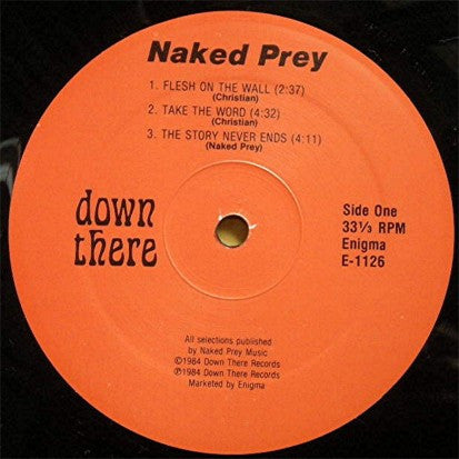 Naked Prey - Naked Prey (LP, Album)