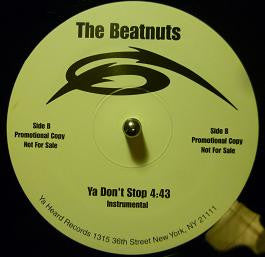 The Beatnuts - U Suckers Ain't / Ya Don't Stop (12"", Unofficial)