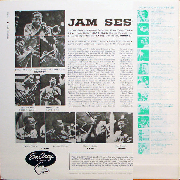 Various - Jam Session (LP, Album, Mono)