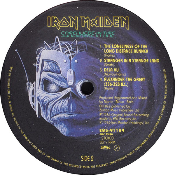 Iron Maiden - Somewhere In Time (LP, Album)