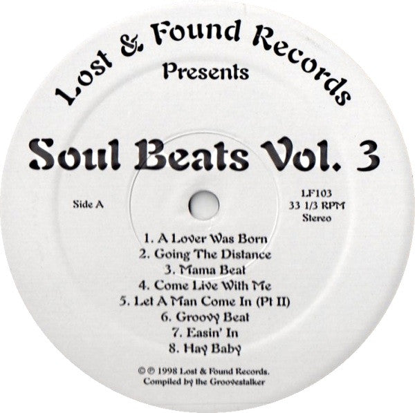 Various - Soul Beats Vol. 3 (LP, Comp, Unofficial)