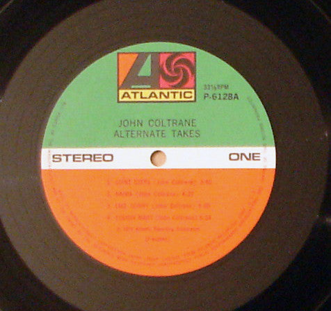 John Coltrane - Alternate Takes (LP, Album)