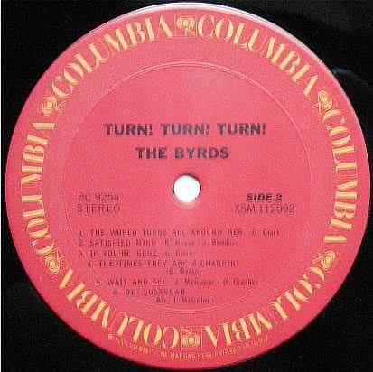 The Byrds - Turn! Turn! Turn! (LP, Album, RE)