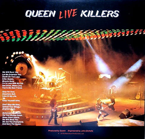 Queen - Live Killers (LP, Album, Gre + LP, Album, Red)
