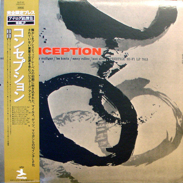 Miles Davis, Stan Getz, Lee Konitz - Conception (LP, Comp, Promo, RE)