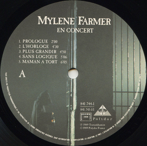 Mylene Farmer* - En Concert (2xLP, Album)