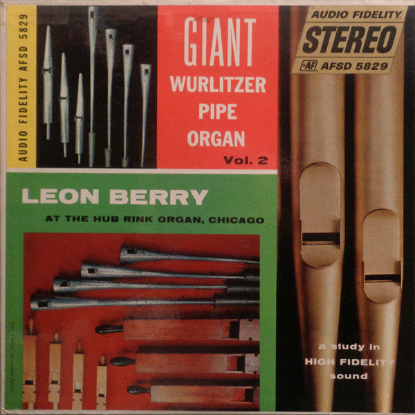 Leon Berry - Giant Wurlitzer Pipe Organ Vol. 2 (LP)