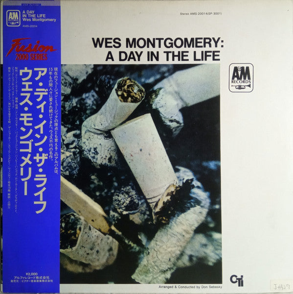 Wes Montgomery - A Day In The Life (LP, Album, RE)