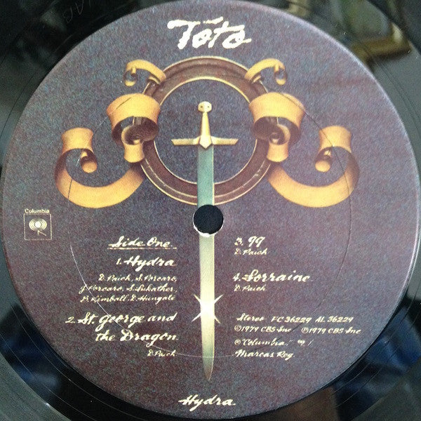 Toto - Hydra (LP, Album, San)