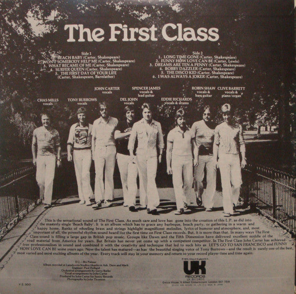 The First Class* - The First Class (LP, Album)