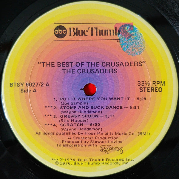The Crusaders - The Best Of The Crusaders (2xLP, Comp, Gat)