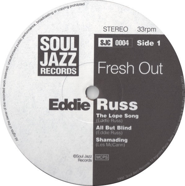 Eddie Russ - Fresh Out (LP, Album, RE)