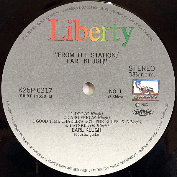 Earl Klugh - From The Station (LP, Comp)
