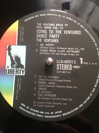 The Ventures - Going To The Ventures Dance Party! (LP, Album)