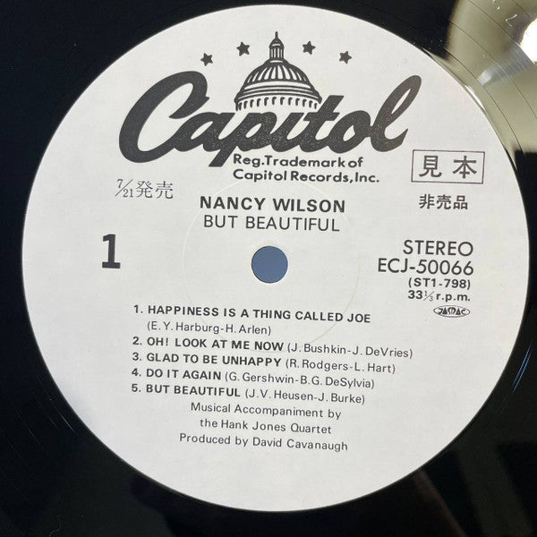 Nancy Wilson - But Beautiful (LP, Album, Promo, RE)