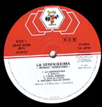 Rondò Veneziano - La Serenissima (LP, Album, Promo)