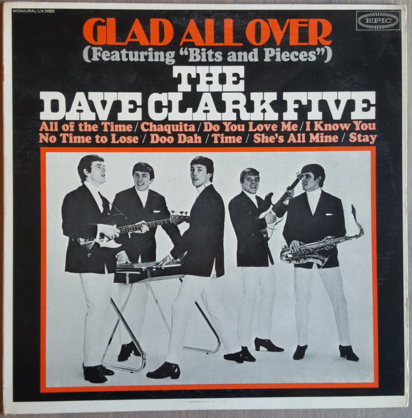 The Dave Clark Five - Glad All Over (LP, Album, Mono)