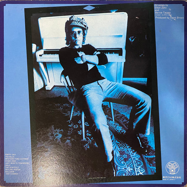 Elton John - Empty Sky (LP, Album, Promo)