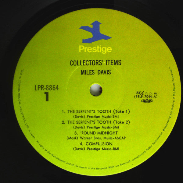 Miles Davis - Collectors' Items (LP, Album, RE)