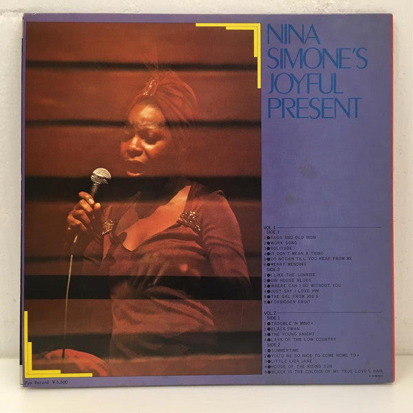 Nina Simone - Nina Simone's Joyful Present (LP, Comp, Mono, Gat)