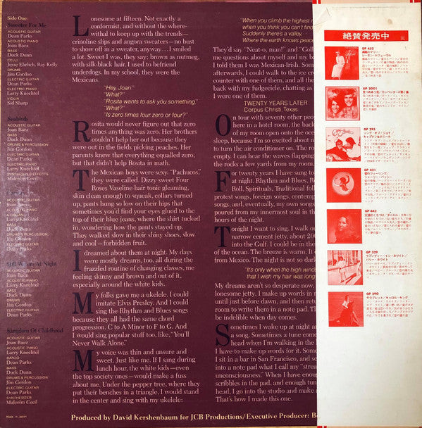 Joan Baez - Gulf Winds (LP, Album)