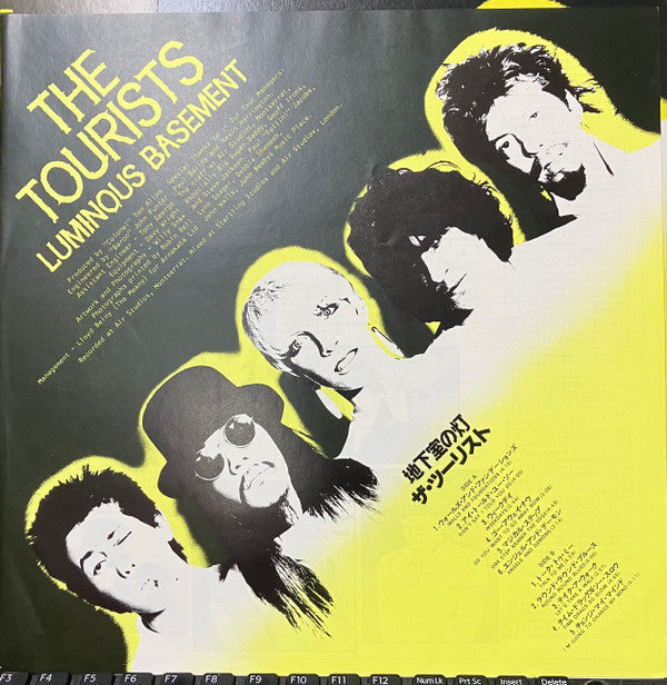 The Tourists - Luminous Basement (LP, Album)
