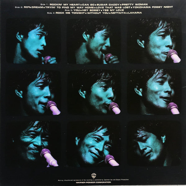 Eikichi Yazawa - 1982 P.M.9 Live (2xLP, Album)