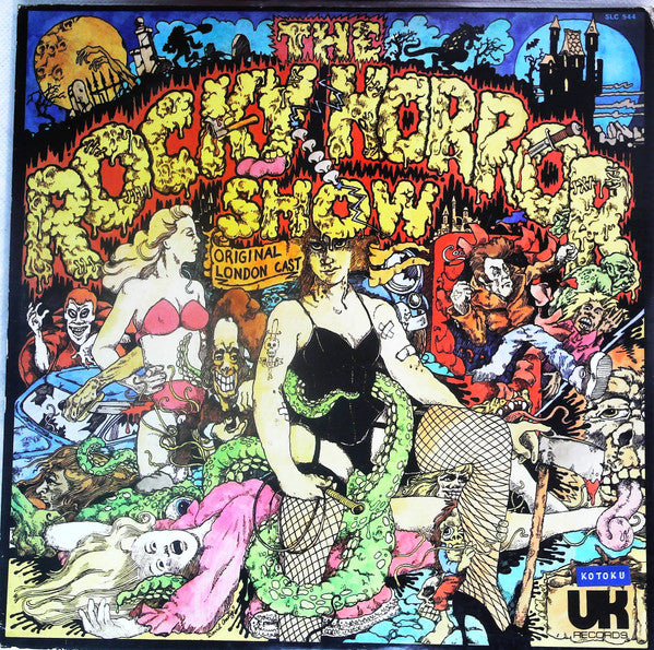 Original London Cast* - The Rocky Horror Show (LP, Album, Promo, RE)