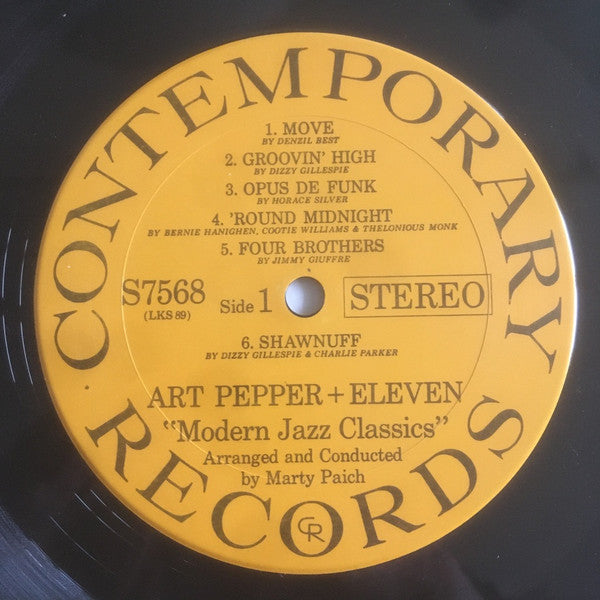 Art Pepper - Art Pepper + Eleven (Modern Jazz Classics) (LP)