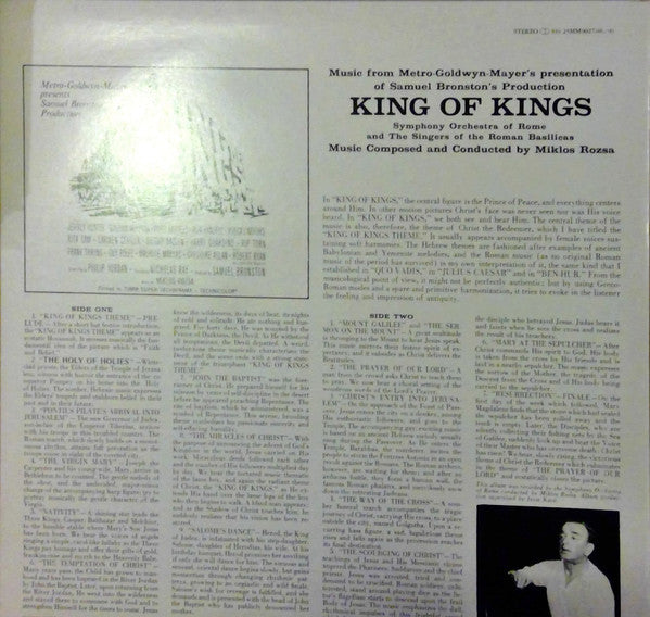 Miklós Rózsa - King Of Kings (LP, Album)