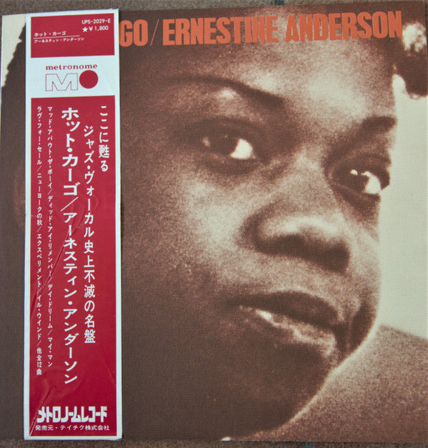 Ernestine Anderson - Hot Cargo (LP, Album, Mono)