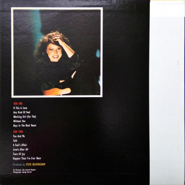 Melissa Manchester - For The Working Girl (LP, Album)