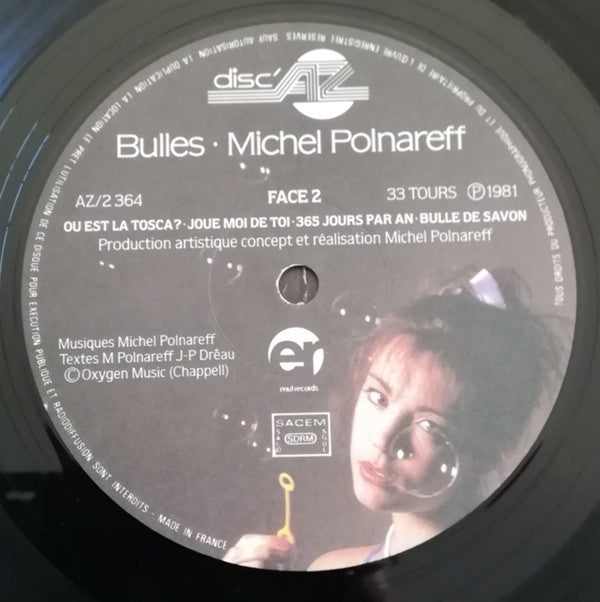 Michel Polnareff - Bulles  (LP, Album)