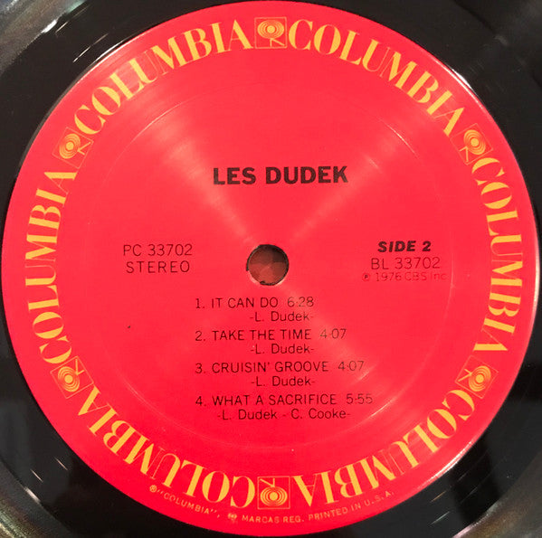 Les Dudek - Les Dudek (LP, Album, San)
