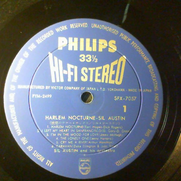 Sil Austin - Harlem Nocturne (LP, Comp)