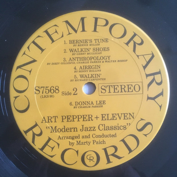 Art Pepper - Art Pepper + Eleven (Modern Jazz Classics) (LP)