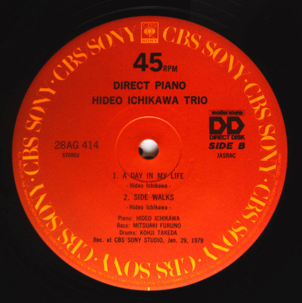 Hideo Ichikawa Trio - Direct Piano (LP, Album)