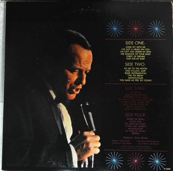 Frank Sinatra - Sinatra At The Sands (2xLP, Album, Promo, Gat)