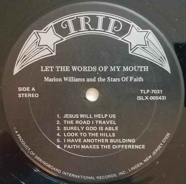 Marion Williams - Let The Words Of My Mouth(LP, Album, RE)
