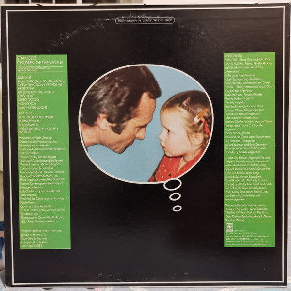 Stan Getz - Children Of The World (LP, Album)