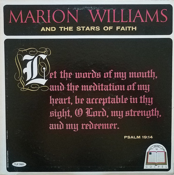 Marion Williams - Let The Words Of My Mouth(LP, Album, RE)