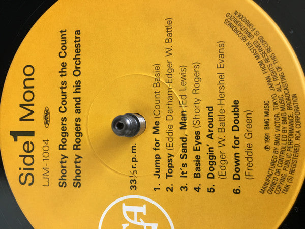 Shorty Rogers - Shorty Rogers Courts The Count(LP, Album, Mono, Ltd...