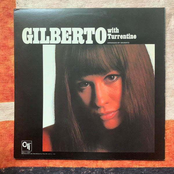 Astrud Gilberto - Gilberto With Turrentine(LP, Album, Ltd, Promo, RE)