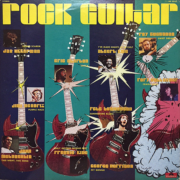 Various - Rock Guitar = 不滅のロック・ギタリスト (LP, Comp, Promo)