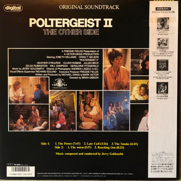 Jerry Goldsmith - Poltergeist II - The Other Side (Original Motion ...